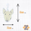 Placa identificacion Bullterrier