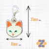 Placa Identificacion Gato
