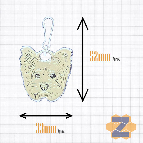 Placa Identificacion Yorkshire Terrier